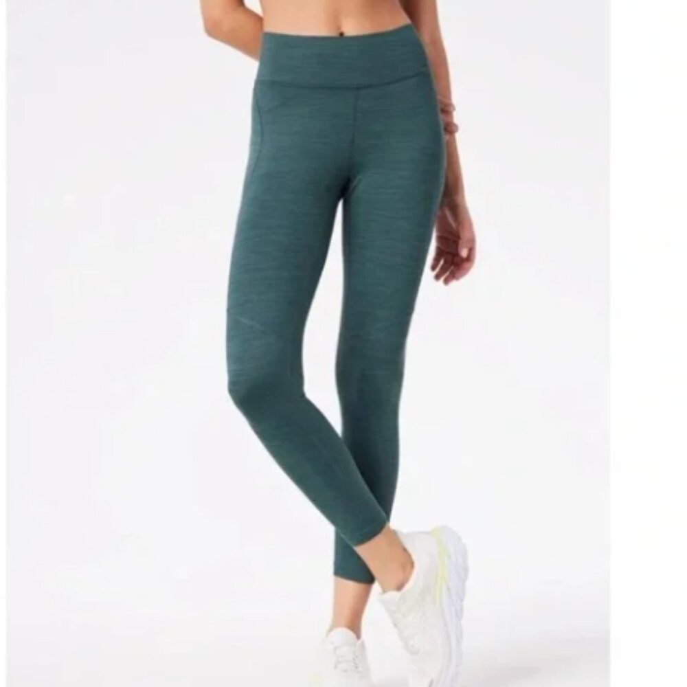 OUTDOOR VOICES TechSweat Core 7/8 Legging Green Size Medium